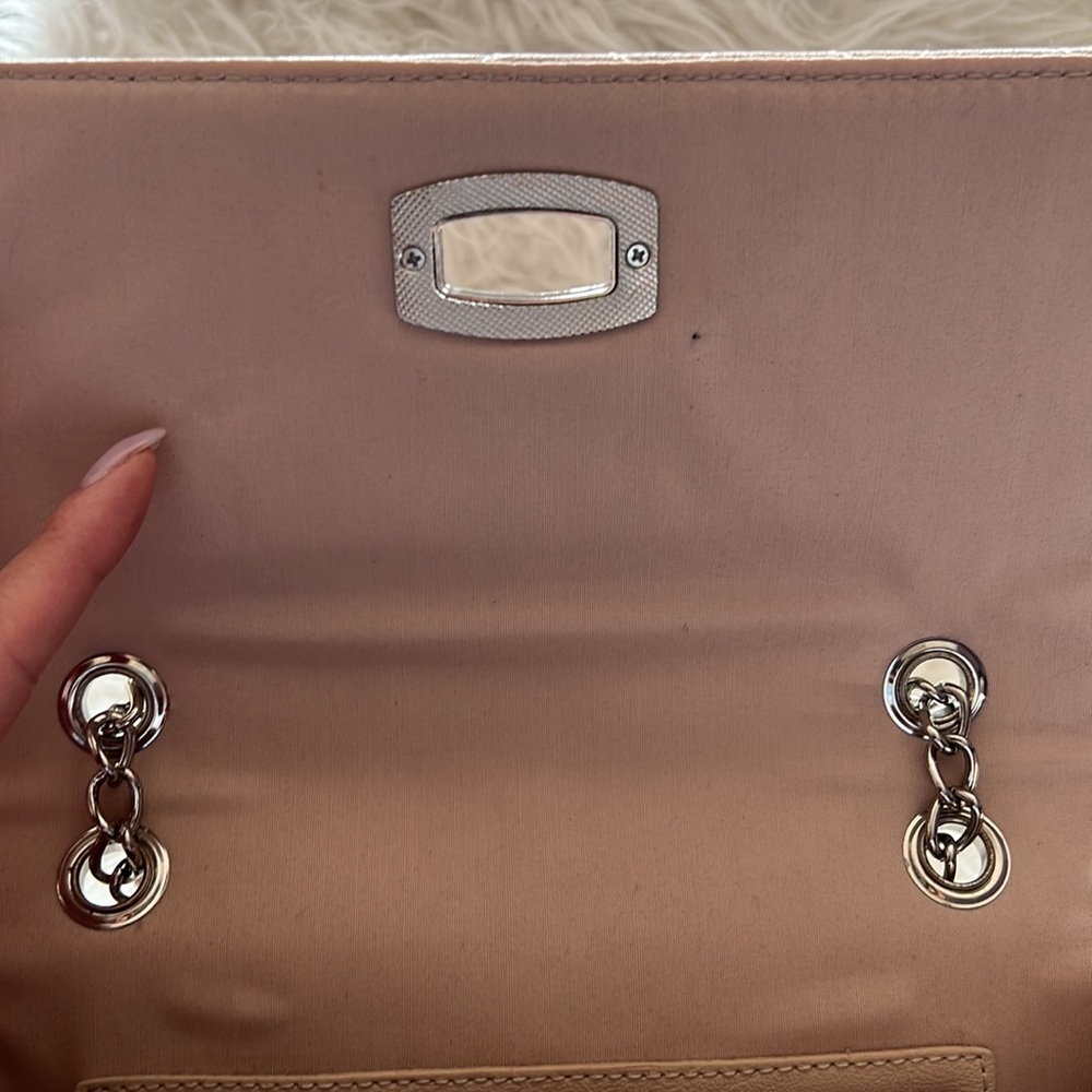 Express NWT Blush Chain Crossbody Shoulder Bag - Picture 8 of 10